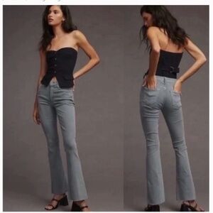 MOTHER The Weekender Fray Jeans‎ in Chalk It Up Sz 25